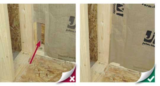 insulation installation examples