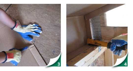 insulation installation, batt ceiling