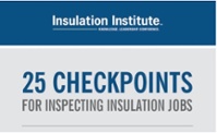 25 Checkpoints for Inspecting Insulation Jobs