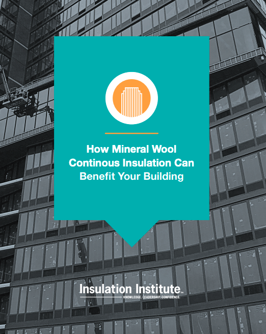 New Release: Mineral Wool as Continuous Insulation